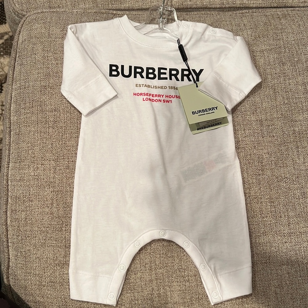 Burberry onesie